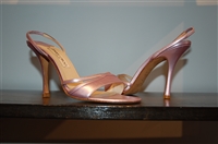 Metallic Pink Jimmy Choo Sandal, size 8