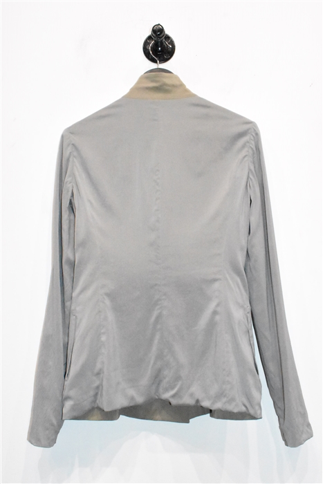 Pewter Brunello Cucinelli Blazer, size 8