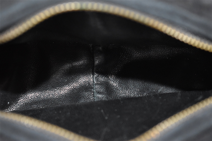 Black Suede Chanel - Vintage Shoulder Bag, size S