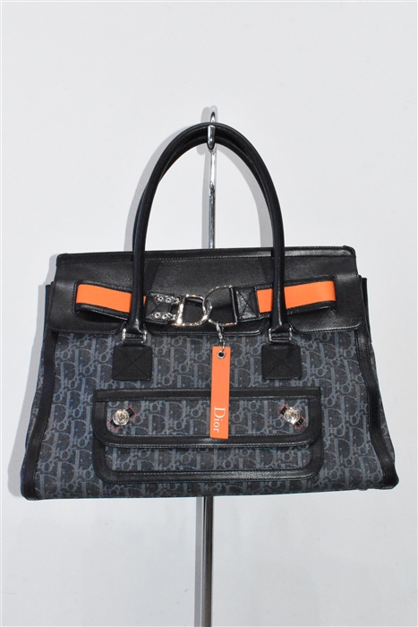 Monogram Dior Satchel, size L