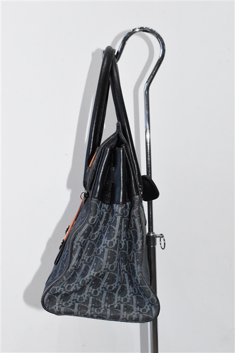 Monogram Dior Satchel, size L