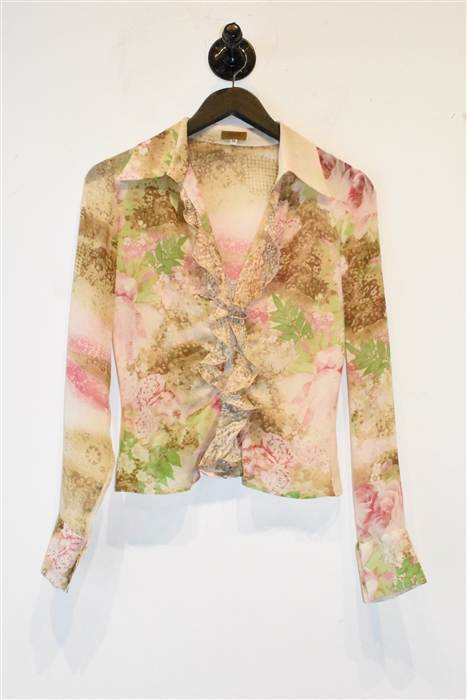 Floral Kenzo Blouse, size 6