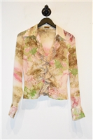 Floral Kenzo Blouse, size 6