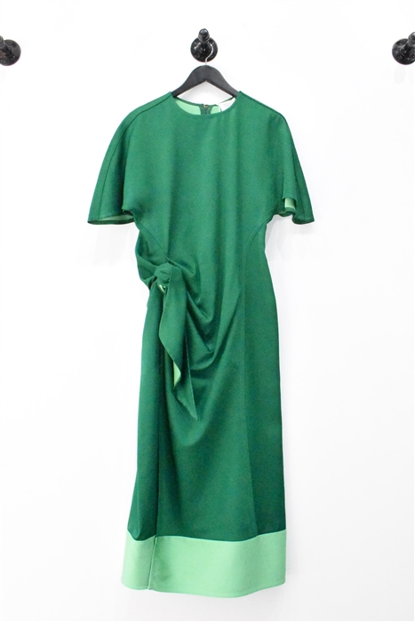Emerald Rosie Assoulin Midi Dress, size 8