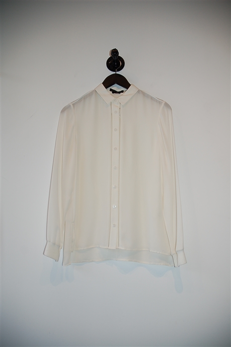 Cream Alice + Olivia Blouse, size S