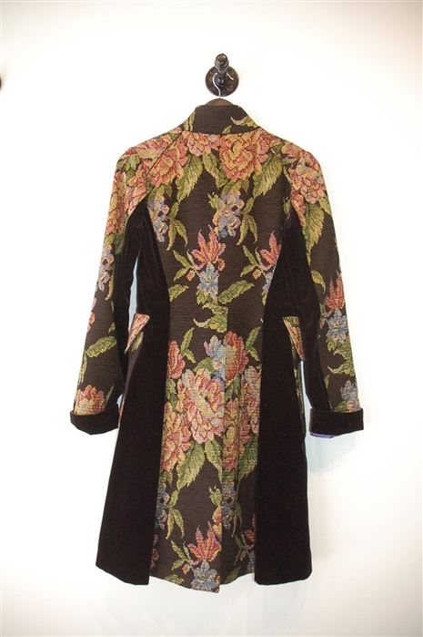 Floral Etro Coat, size 4