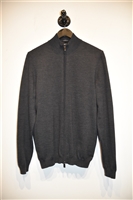 Graphite Hugo Boss - Boss Zippered Sweater, size M