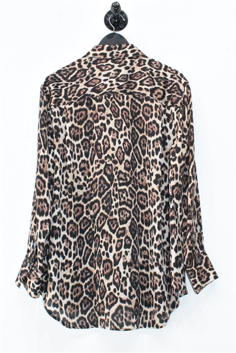 Animal Print Equipment Shirt, size L