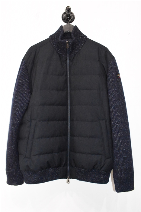 Navy Paul & Shark Quilted Jacket, size 2XL
