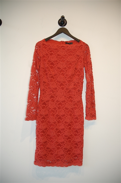 Persimmon Twin-Set Sheath Dress, size M