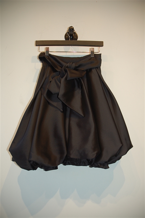 Basic Black Greta Constantine A-Line Skirt, size 6