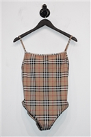 Check Burberry Bathing Suit, size M