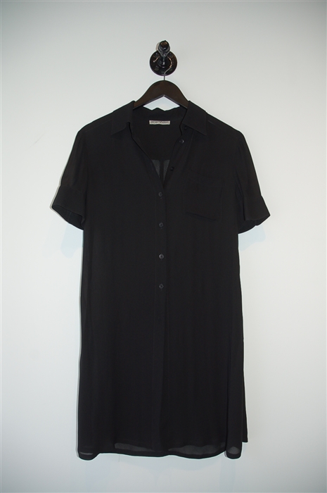 Basic Black Emporio Armani Shirt Dress, size M