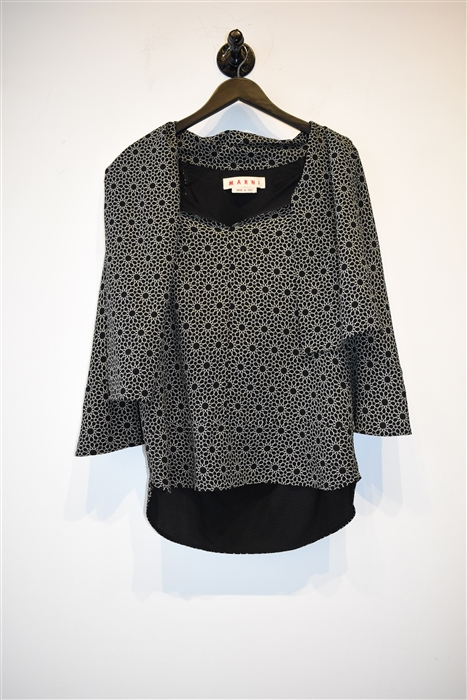 Black & White Marni Tunic, size 6