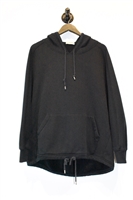 Basic Black Balenciaga Hoodie, size S