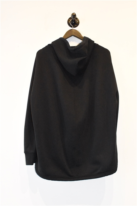 Basic Black Balenciaga Hoodie, size S