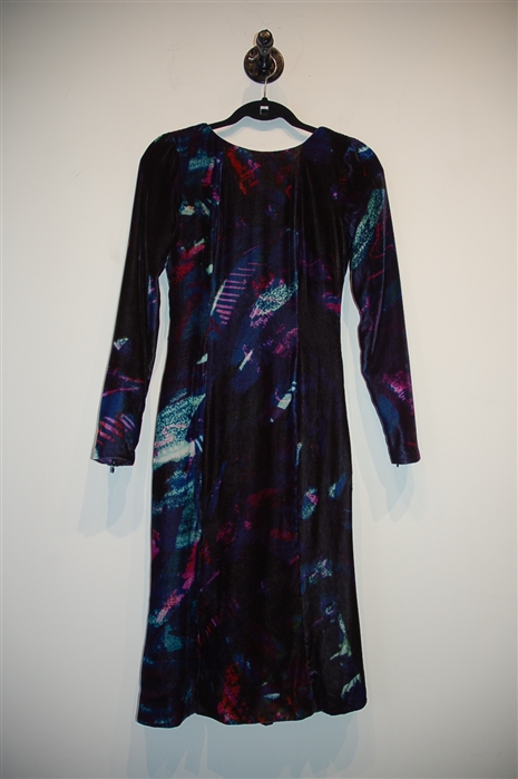 Abstract Print Erdem Fit & Flare Dress, size 2