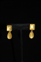 Citrine Nina Ricci Earrings, size O/S