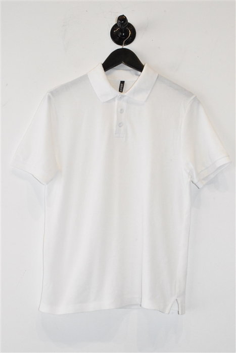 Soft White Neil Barrett Polo, size S