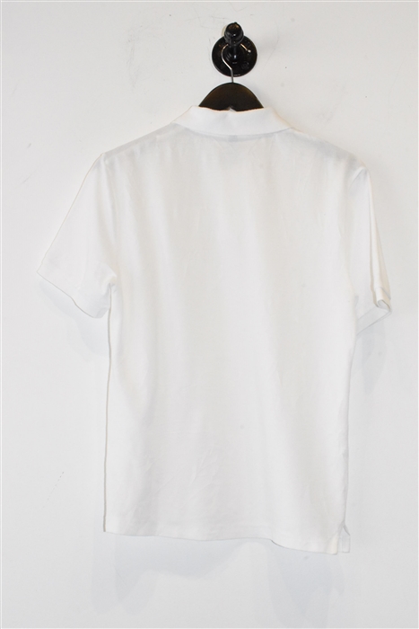 Soft White Neil Barrett Polo, size S