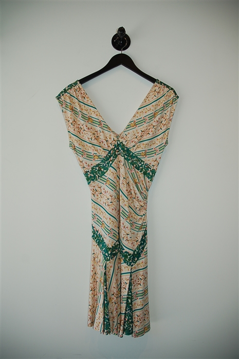 Floral Diane von Furstenberg Cocktail Dress, size 4