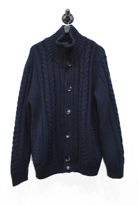 Navy Paul & Shark Sweater Jacket, size 2XL