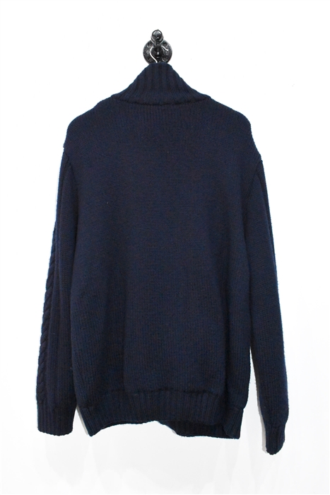 Navy Paul & Shark Sweater Jacket, size 2XL
