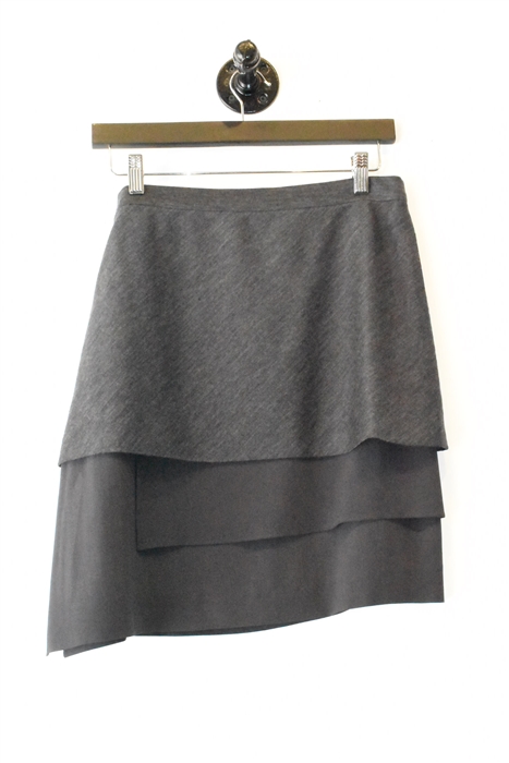 Charcoal Brunello Cucinelli Short Skirt, size 4