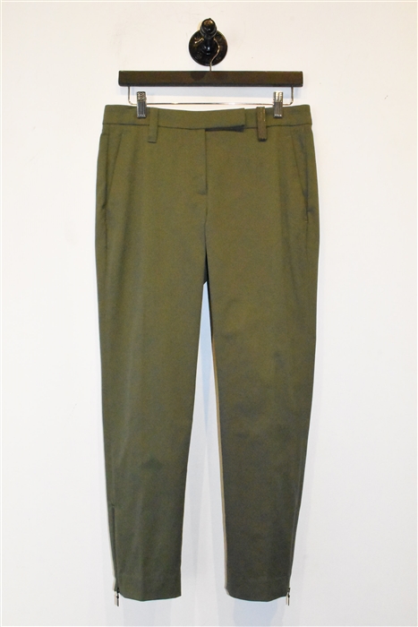 Military Green Brunello Cucinelli Trousers, size 6