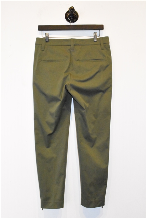 Military Green Brunello Cucinelli Trousers, size 6