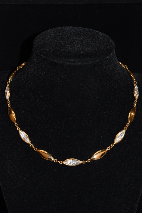 Gold Nina Ricci - Vintage Necklace, size O/S