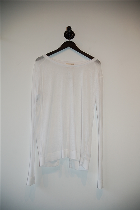 Bright White Alice + Olivia Pullover, size L