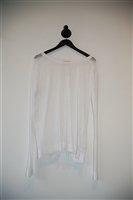 Bright White Alice + Olivia Pullover, size L