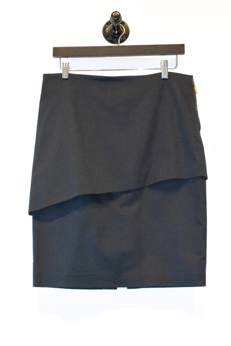 French Navy Brunello Cucinelli Pencil Skirt, size 6