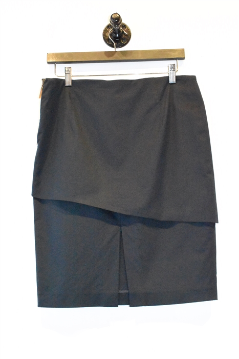 French Navy Brunello Cucinelli Pencil Skirt, size 6