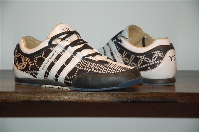 Multi-Pattern Y-3 - Yohji Yamamoto Sneaker, size 7
