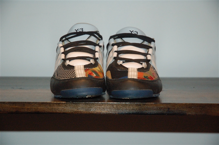 Multi-Pattern Y-3 - Yohji Yamamoto Sneaker, size 7