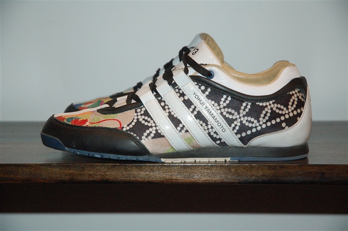 Multi-Pattern Y-3 - Yohji Yamamoto Sneaker, size 7