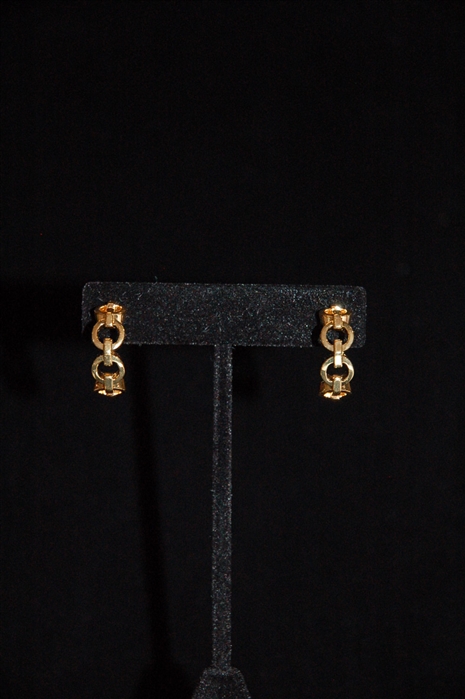 Gold Nina Ricci Earrings, size O/S