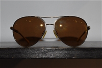 Gold Chanel Sunglasses, size O/S