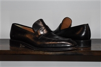Black Leather Salvatore Ferragamo Loafer, size 10