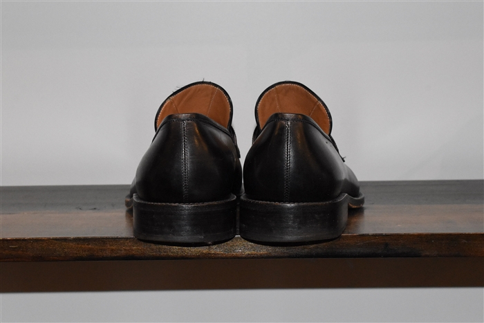 Black Leather Salvatore Ferragamo Loafer, size 10