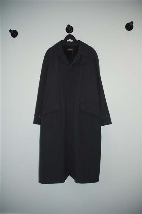 Charcoal Giorgio Armani Overcoat, size XL
