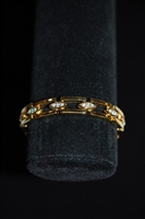 Gold Nina Ricci Bracelet, size O/S