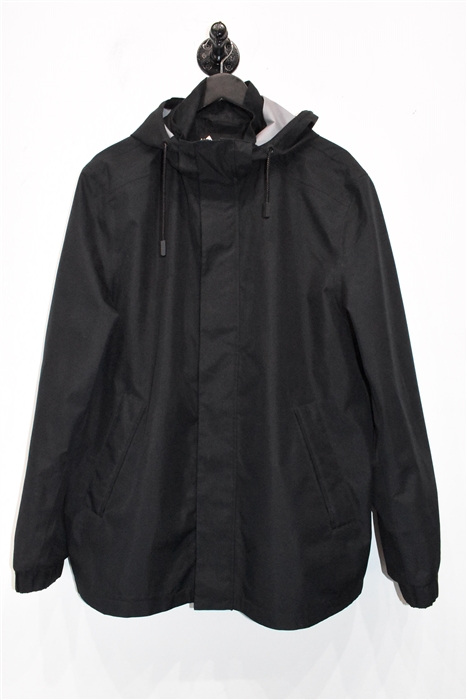 Basic Black Moose Knuckles Rain Jacket, size 2XL