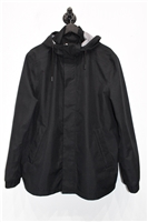 Basic Black Moose Knuckles Rain Jacket, size 2XL