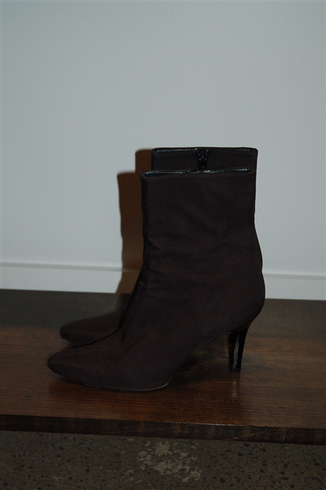 Basic Black Stuart Weitzman Ankle Boots, size 7.5