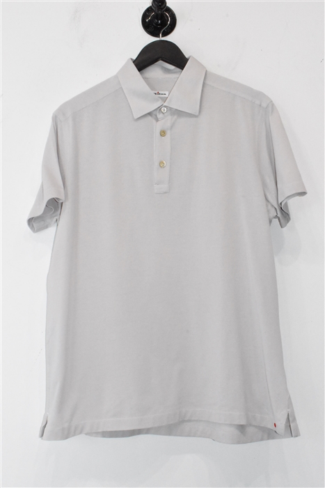 Light Taupe Kiton Polo, size XL