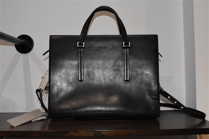 Black Leather Rick Owens Tote, size L