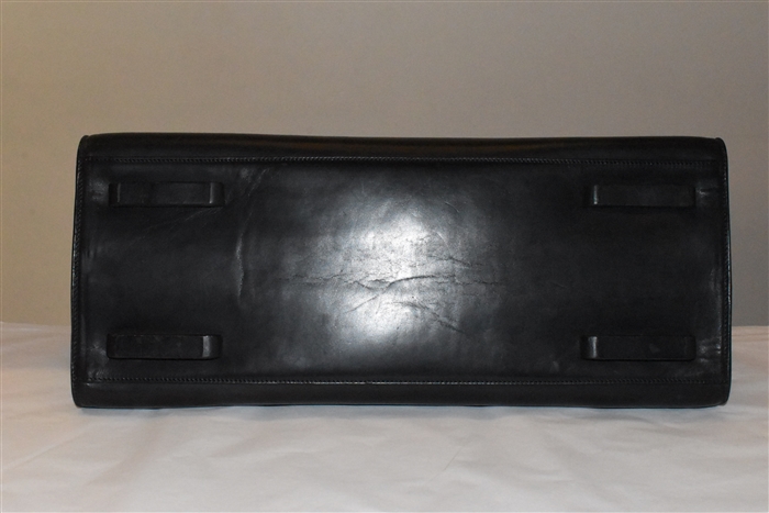 Black Leather Rick Owens Tote, size L